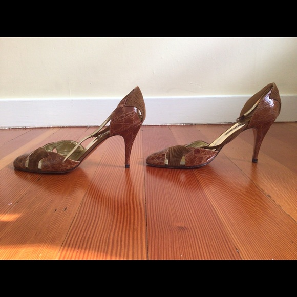 Beltrami Heels Skin/Suede - Picture 3 of 8